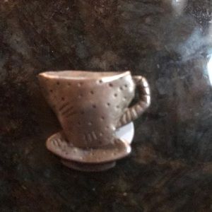 Sterling Silver CUP.Pin🌺
